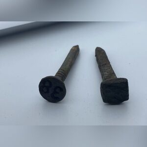 Vintage Railroad Nails. One Dates from 1938